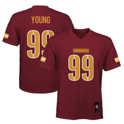 Chase Young Washington Commanders Preschool Replica Player Jersey - Burgundy