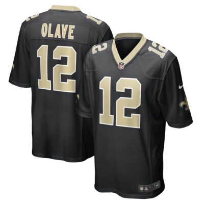 Chris Olave New Orleans Saints Player Game Jersey - Black