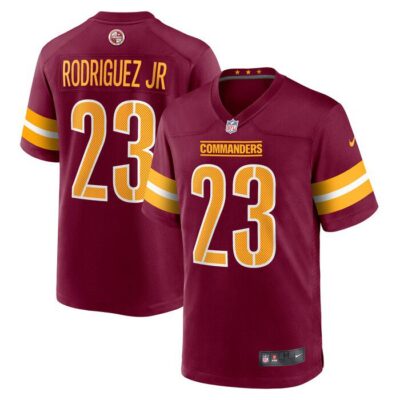 Chris Rodriguez Jr. Washington Commanders Team Game Jersey - Burgundy