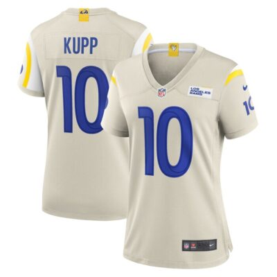 Cooper Kupp Los Angeles Rams Women Player Game Jersey - Bone