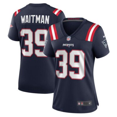 Corliss Waitman New England Patriots Women Team Game Jersey - Navy