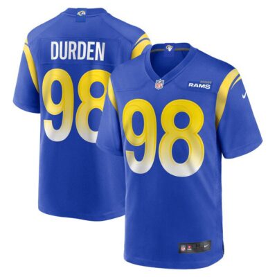 Cory Durden Los Angeles Rams Game Jersey - Royal