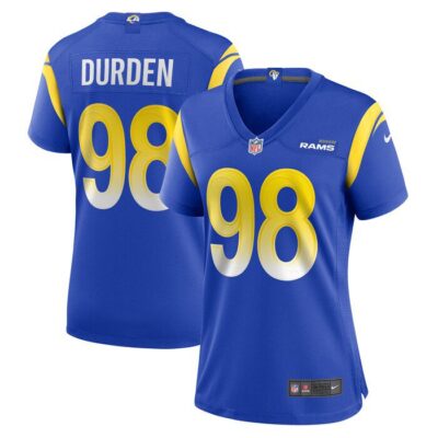 Cory Durden Los Angeles Rams Women Game Jersey - Royal