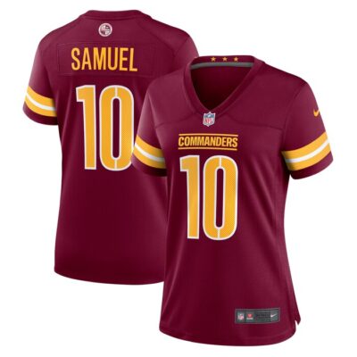 Curtis Samuel Washington Commanders Women Player Jersey - Burgundy