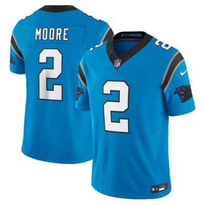 D.J. Moore Carolina Panthers Vapor F.U.S.E. Limited Jersey - Blue