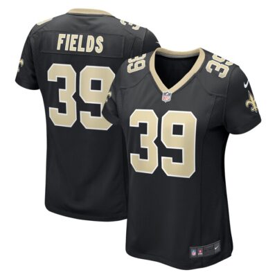 DaMarcus Fields New Orleans Saints Women Game Player Jersey - Black