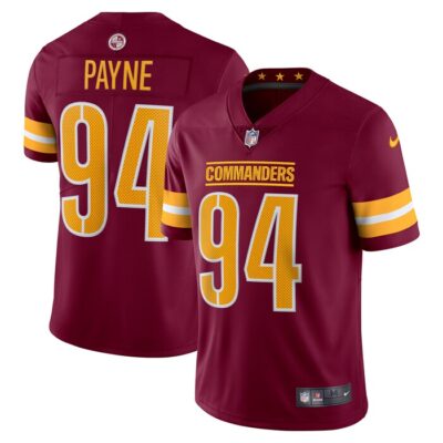 Da'Ron Payne Washington Commanders Vapor Limited Jersey - Burgundy