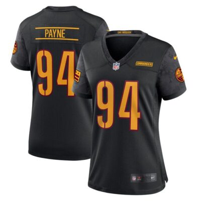 Da'Ron Payne Washington Commanders Women Alternate Game Jersey - Black