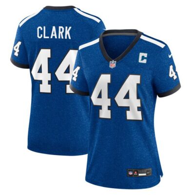 Dallas Clark Indianapolis Colts Women Indiana Nights Alternate Game Jersey - Royal