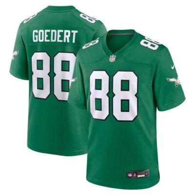 Dallas Goedert Philadelphia Eagles Alternate Game Player Jersey - Kelly Green