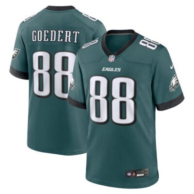 Dallas Goedert Philadelphia Eagles Team Game Jersey - Midnight Green