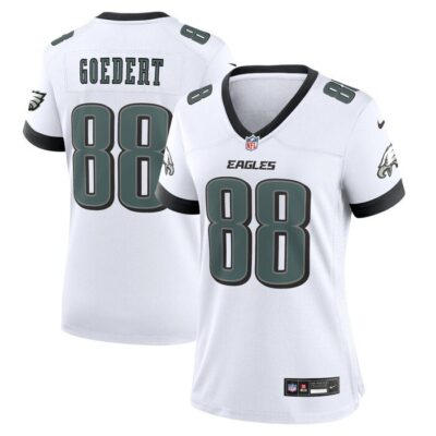 Dallas Goedert Philadelphia Eagles White Game Jersey - White