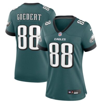 Dallas Goedert Philadelphia Eagles Women Team Game Jersey - Midnight Green