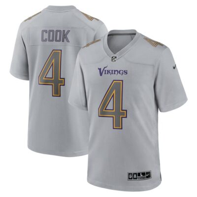 Dalvin Cook Minnesota Vikings Atmosphere Fashion Game Jersey - Gray