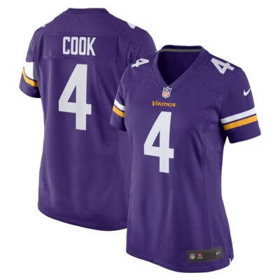 Dalvin Cook Minnesota Vikings Women Player Jersey - Purple