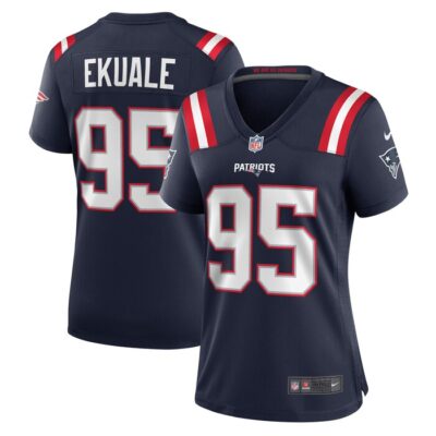 Daniel Ekuale New England Patriots Women Game Player Jersey - Navy