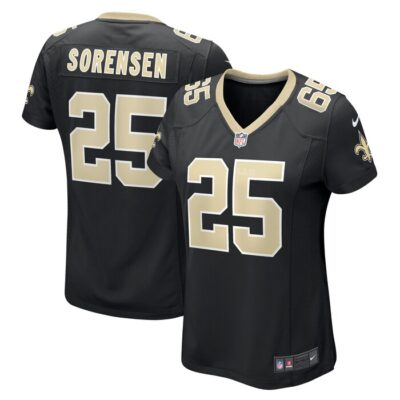 Daniel Sorensen New Orleans Saints Player Game Jersey - Black