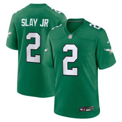 Darius Slay Philadelphia Eagles Alternate Game Player Jersey - Kelly Green