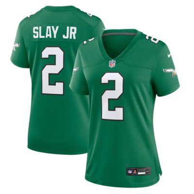 Darius Slay Philadelphia Eagles Women Player Jersey - Kelly Green