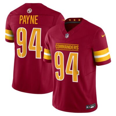 Daron Payne Washington Commanders Vapor F.U.S.E. Limited Jersey - Burgundy