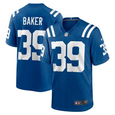 Darrell Baker Jr Indianapolis Colts Team Game Jersey - Royal