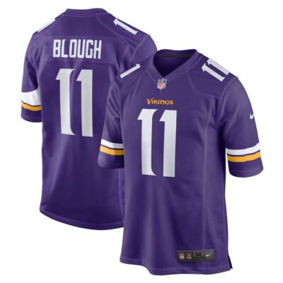 David Blough Minnesota Vikings Home Game Player Jersey - Purple