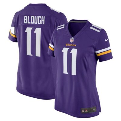 David Blough Minnesota Vikings Women Home Game Player Jersey - Purple