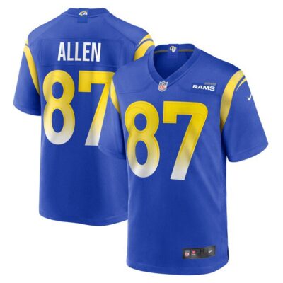 Davis Allen Los Angeles Rams Home Game Jersey - Royal