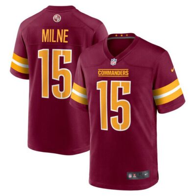 Dax Milne Washington Commanders Game Jersey - Burgundy