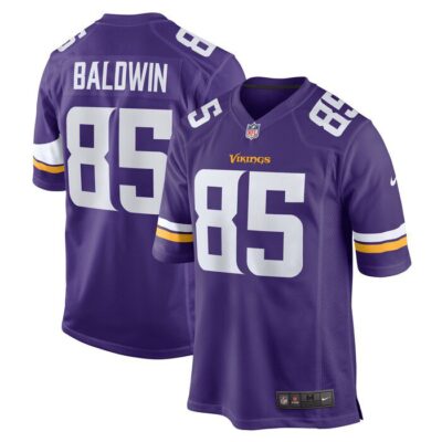 Daylen Baldwin Minnesota Vikings Game Jersey - Purple