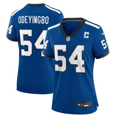 Dayo Odeyingbo Indianapolis Colts Women Indiana Nights Alternate Game Jersey - Royal