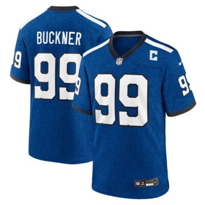 DeForest Buckner Indianapolis Colts Indiana Nights Alternate Game Jersey - Royal