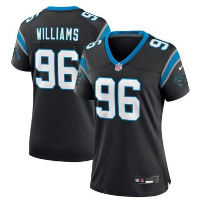 DeShawn Williams Carolina Panthers Women Women All Player Jersey - Black