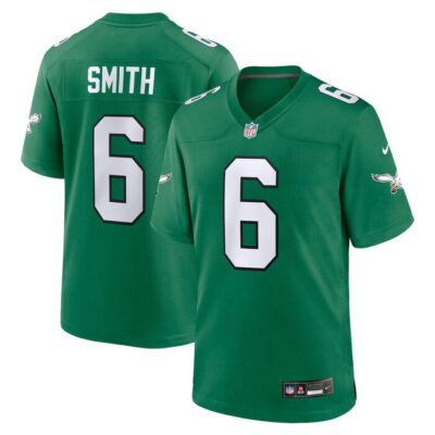 DeVonta Smith Philadelphia Eagles Alternate Game Player Jersey - Kelly Green