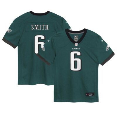 DeVonta Smith Philadelphia Eagles Toddler Game Jersey - Midnight Green