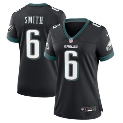 DeVonta Smith Philadelphia Eagles Women Alternate Game Jersey - Black