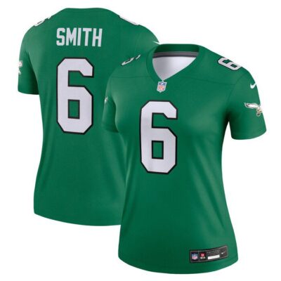 DeVonta Smith Philadelphia Eagles Women Alternate Legend Player Jersey - Kelly Green