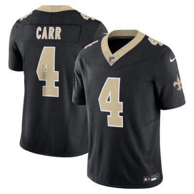 Derek Carr New Orleans Saints Vapor F.U.S.E. Limited Jersey - Black