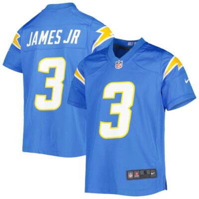 Derwin James Los Angeles Chargers Youth Game Jersey - Powder Blue