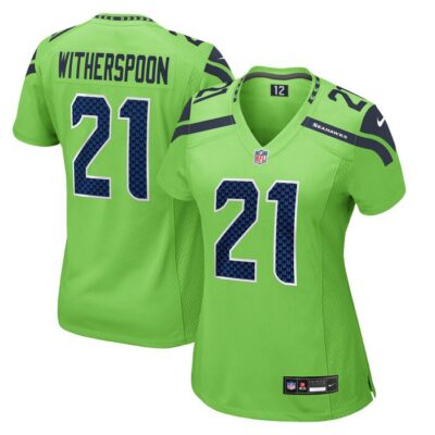 Devon Witherspoon Seattle Seahawks Women Game Jersey - Neon Green