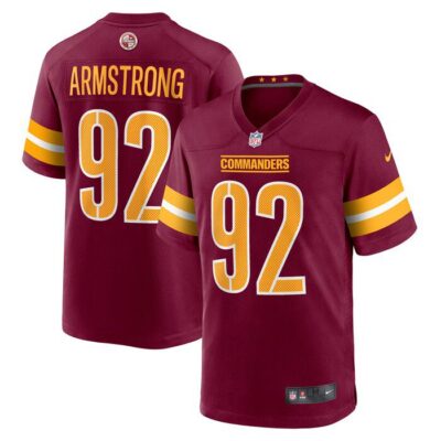 Dorance Armstrong Washington Commanders Game Jersey - Burgundy