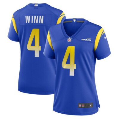 Dresser Winn Los Angeles Rams Women Team Game Jersey - Royal