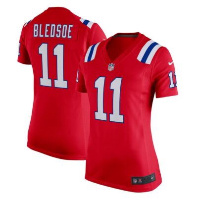 Drew Bledsoe New England Patriots Women Retired Game Jersey - Red