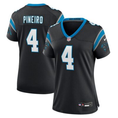 Eddy Pineiro Carolina Panthers Women Team Game Jersey - Black