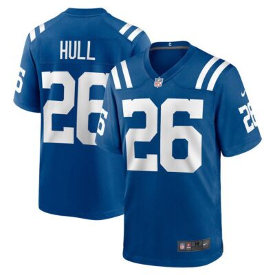 Evan Hull Indianapolis Colts Team Game Jersey - Royal