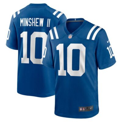 Gardner Minshew II Indianapolis Colts Game Jersey - Royal