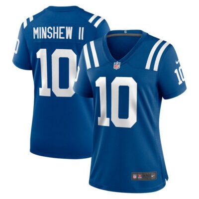 Gardner Minshew II Indianapolis Colts Women Game Jersey - Royal