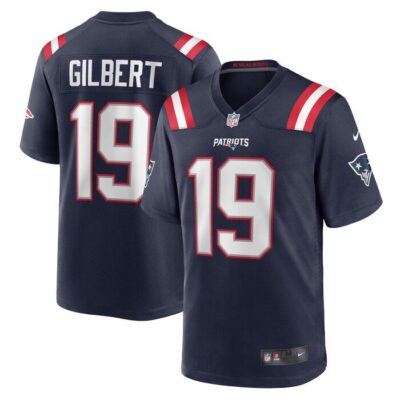 Garrett Gilbert New England Patriots Home Game Player Jersey - Navy