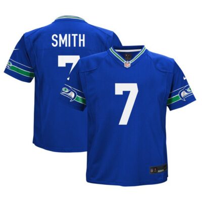 Geno Smith Seattle Seahawks Preschool Game Jersey - Royal