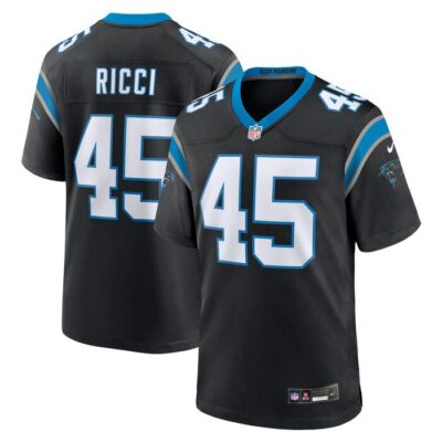 Giovanni Ricci Carolina Panthers Team Game Jersey - Black